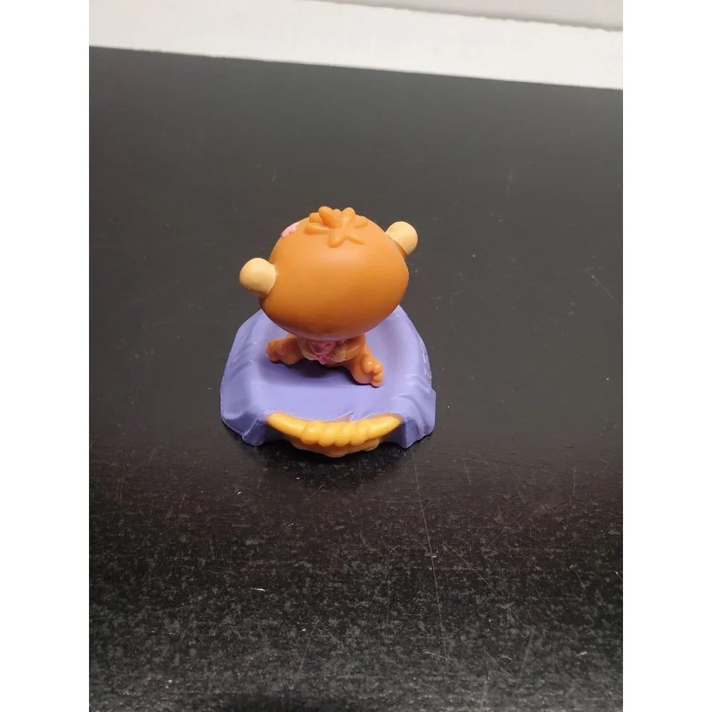 Brown Monkey Littlest Pet Shop‎ with attached base